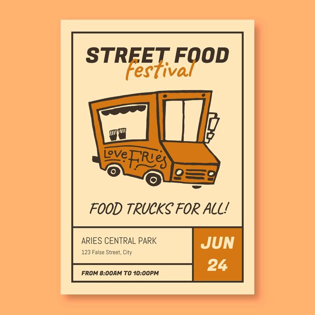 Food flyer templates